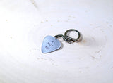 Guitar Pick Key Chain I Pick You in Aluminum