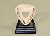 Could not pick a better mom bronze guitar pick