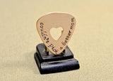 Could not pick a better mom bronze guitar pick