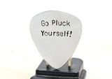 Go Pluck Yourself Aluminum Guitar Pick