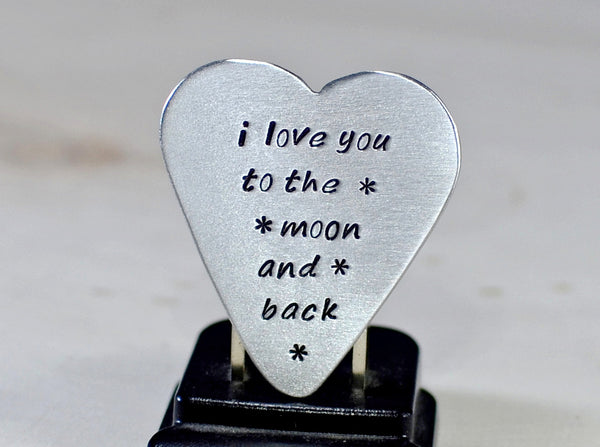 Heart guitar pick sale