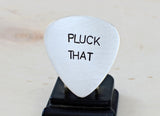 Pluck That Handmade Aluminum Guitar Pick