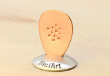 Copper Teardrop Jazz Guitar with Non-Slip Surface