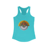 cactus doodle art tank top made with my own artwork
