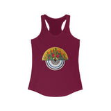 Copy of cactus doodle art tank top made with my own artwork