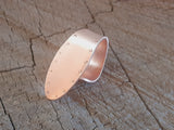 copper thumb pick with your custom name or custom saying