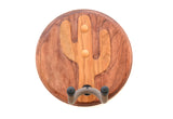 Cactus Guitar Hanger Handcrafted in Cherry Wood