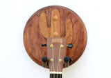 Cactus Guitar Hanger Handcrafted in Cherry Wood