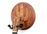 Cactus Guitar Hanger Handcrafted in Cherry Wood