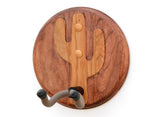 Cactus Guitar Hanger Handcrafted in Cherry Wood