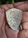 bronze shield shape with crystal moon phases - collectible pick - playable