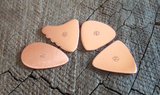 4 copper picks in different shapes - playable