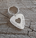 aluminum guitar pick keyring for your man - playable