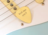 Guitar Pick for the Best Mom Ever in Bronze for Special Moms and Mother’s Day