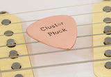 Copper Cluster Pluck Guitar Pick for the Befuddled Guitarist