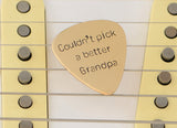 Couldn’t Pick a better Grandpa Bronze Guitar Pick