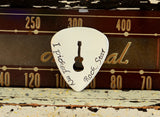 I picked my Rock Star Guitar Pick with Rocking Guitar Cut Out in Aluminum