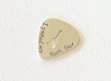 I picked my Rock Star Guitar Pick with Rocking Guitar Cut Out in Aluminum