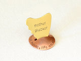 Mother Plucker Shark fin Artisan Bronze Guitar Pick