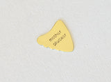 Mother Plucker Shark fin Artisan Bronze Guitar Pick