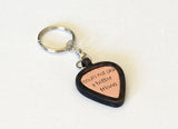 Could not pick a better friend copper guitar pick