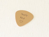 Don’t Fret Bronze Guitar Pick