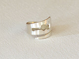 Sterling Silver Guitar Wrap Ring for Musical Inspiration