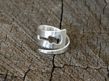 Sterling Silver Guitar Wrap Ring for Musical Inspiration