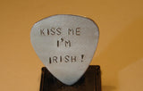 Guitar Pick Kiss Me I am Irish Saint Patricks Day Edition