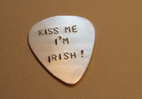 Guitar Pick Kiss Me I am Irish Saint Patricks Day Edition