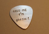 Guitar Pick Kiss Me I am Irish Saint Patricks Day Edition