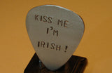 Guitar Pick Kiss Me I am Irish Saint Patricks Day Edition