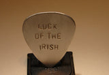 The Luck of The Irish Guitar Pick Saint Patricks Collection