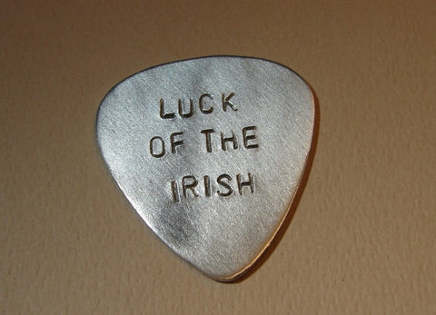 The Luck of The Irish Guitar Pick Saint Patricks Collection