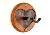 Rustic Heart Guitar Wall Hanger for Rocking out the Love