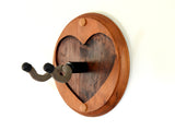 Rustic Heart Guitar Wall Hanger for Rocking out the Love