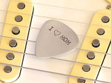 I love mom Guitar Pick for Special Moms and Mother’s Day