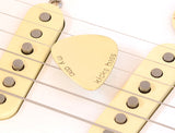 My Dad Kick Bass Bronze Guitar Pick
