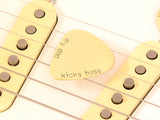 My Dad Kick Bass Bronze Guitar Pick