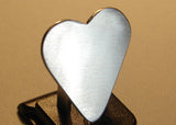 Guitar Pick Heart Handmade from Aluminum Customize Me
