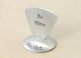 Be Mine Aluminum Triangular Bass Guitar Pick