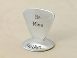 Be Mine Aluminum Triangular Bass Guitar Pick