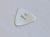 Be Mine Aluminum Triangular Bass Guitar Pick