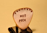 Guitar Pick in Extra Hot Handmade from Copper