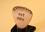 Guitar Pick in Extra Hot Handmade from Copper