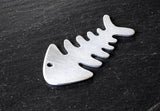Guitar Pick Fish Bone Handmade from Aluminum
