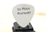 Go Pluck Yourself Aluminum Guitar Pick