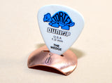 Copper guitar pick stand for a serious musician