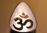 Copper Guitar Pick Handmade with OM Power