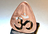 Copper Guitar Pick Handmade with OM Power